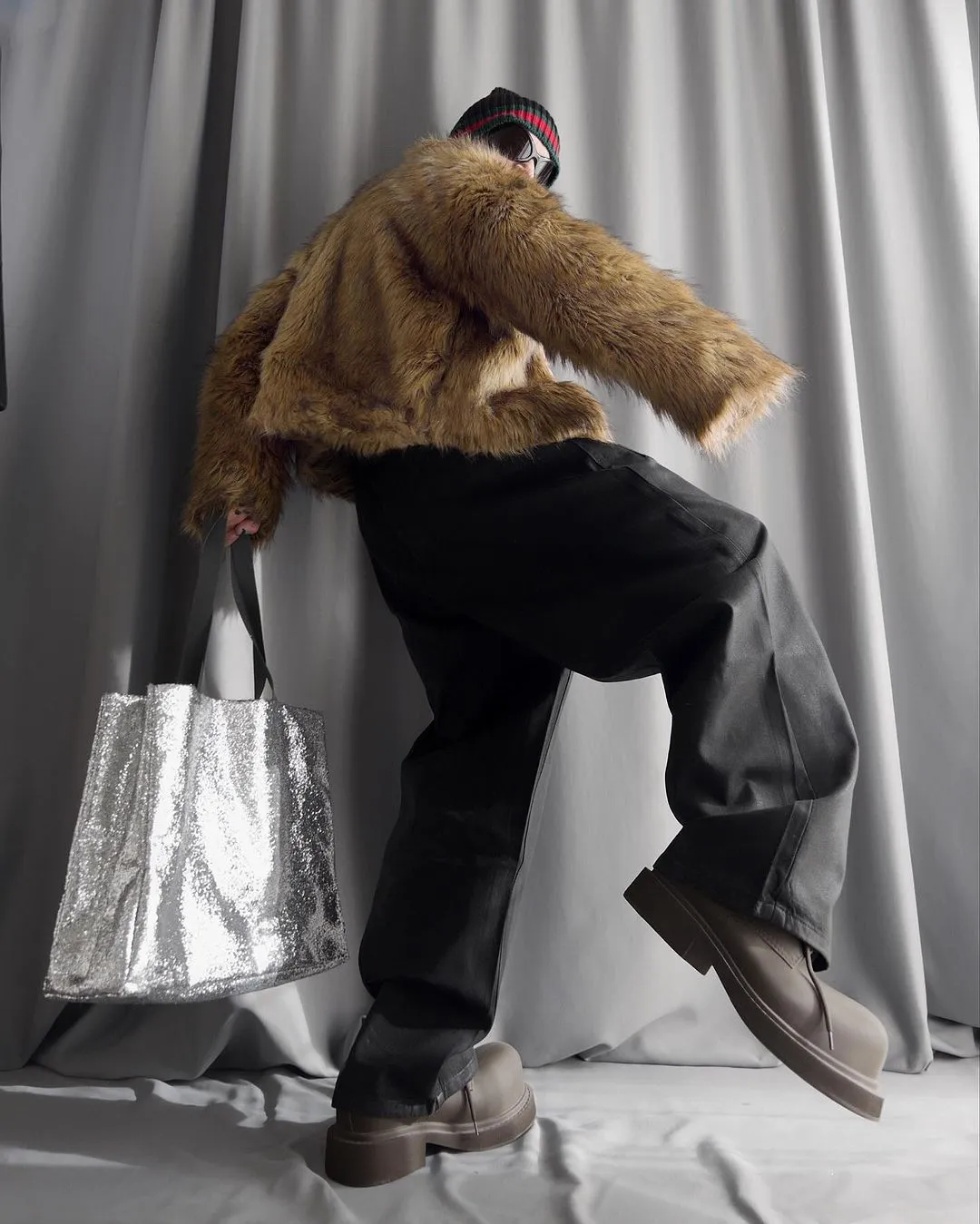 【23s December.】Vintage Silhouette Mink-proof Fur Coat