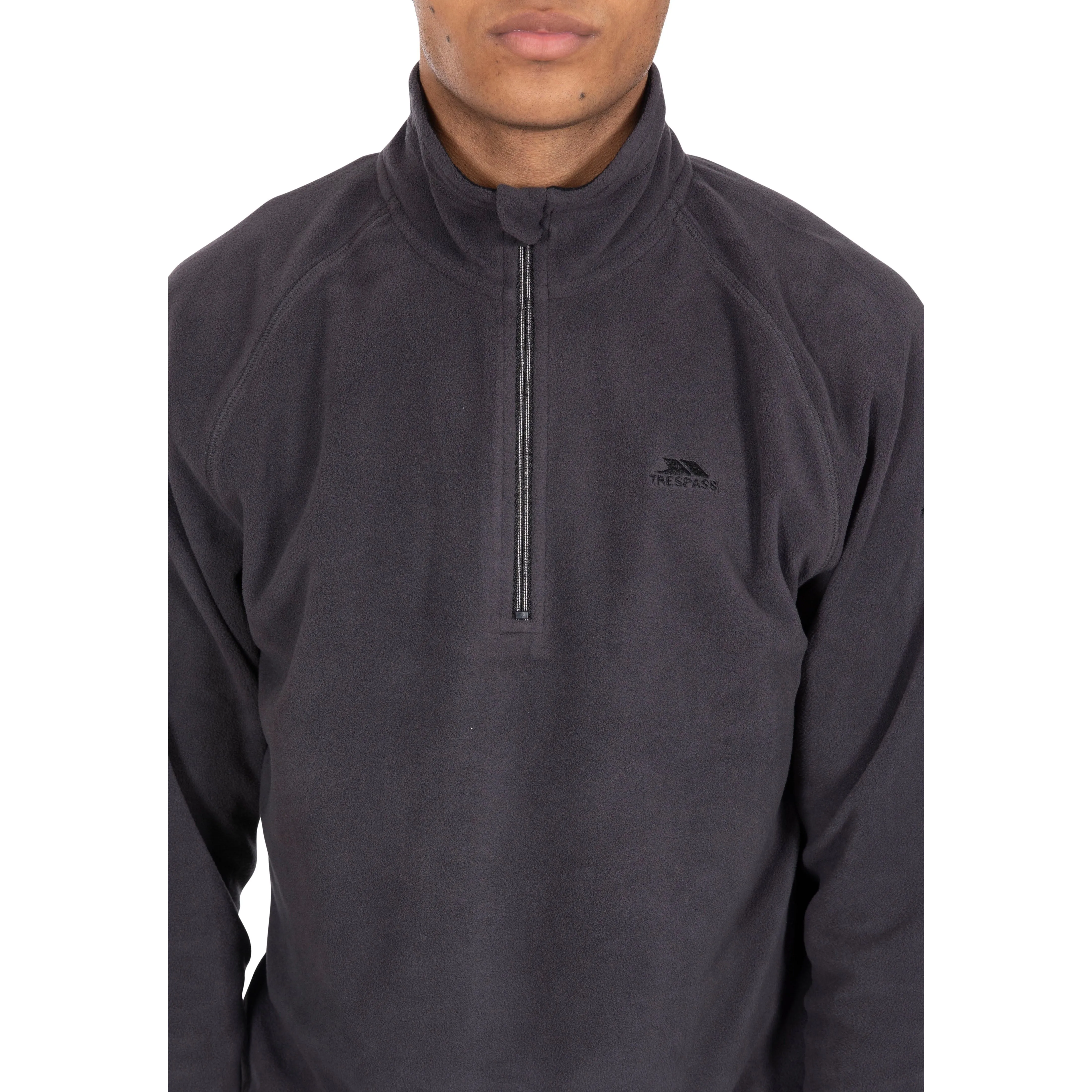 Blackford - Mens Half Zip Microfleece - Dark Grey