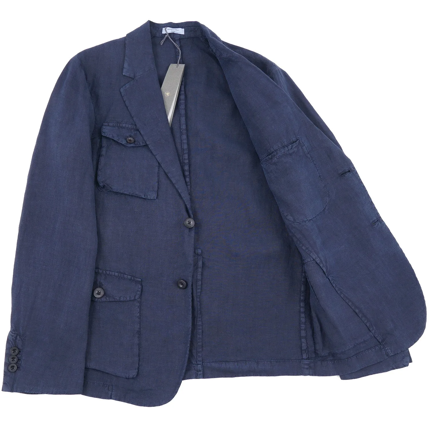 Boglioli Linen 'Hemingway Jacket' Blazer