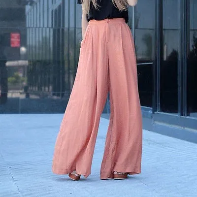 boho wide leg palazzo pants