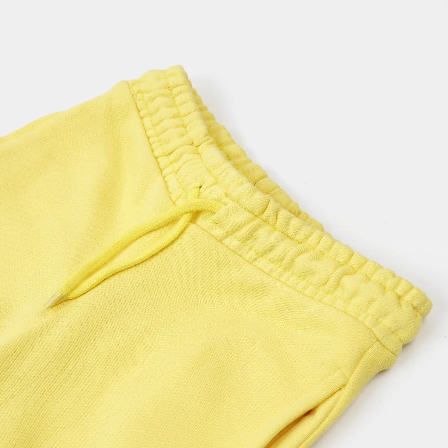 Boys Terry And Fleece Pajama Basic - Yellow