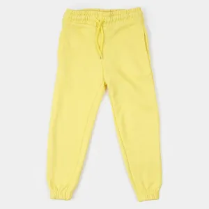 Boys Terry And Fleece Pajama Basic - Yellow