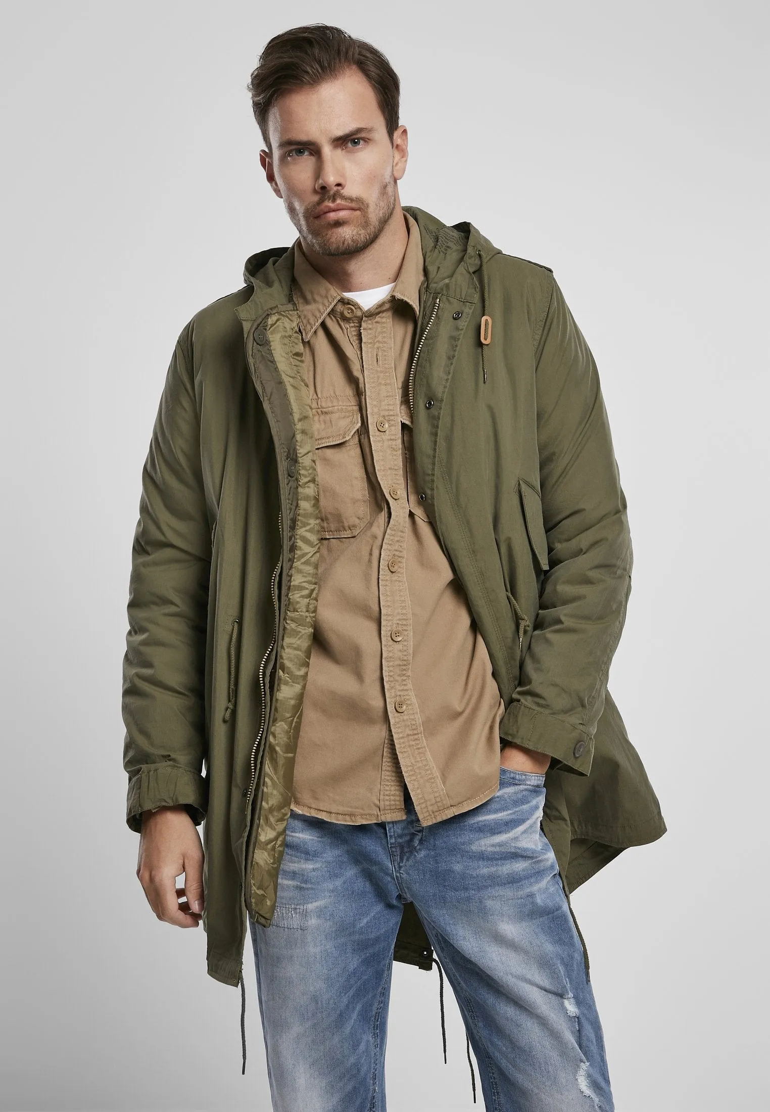 Brandit parka, olive