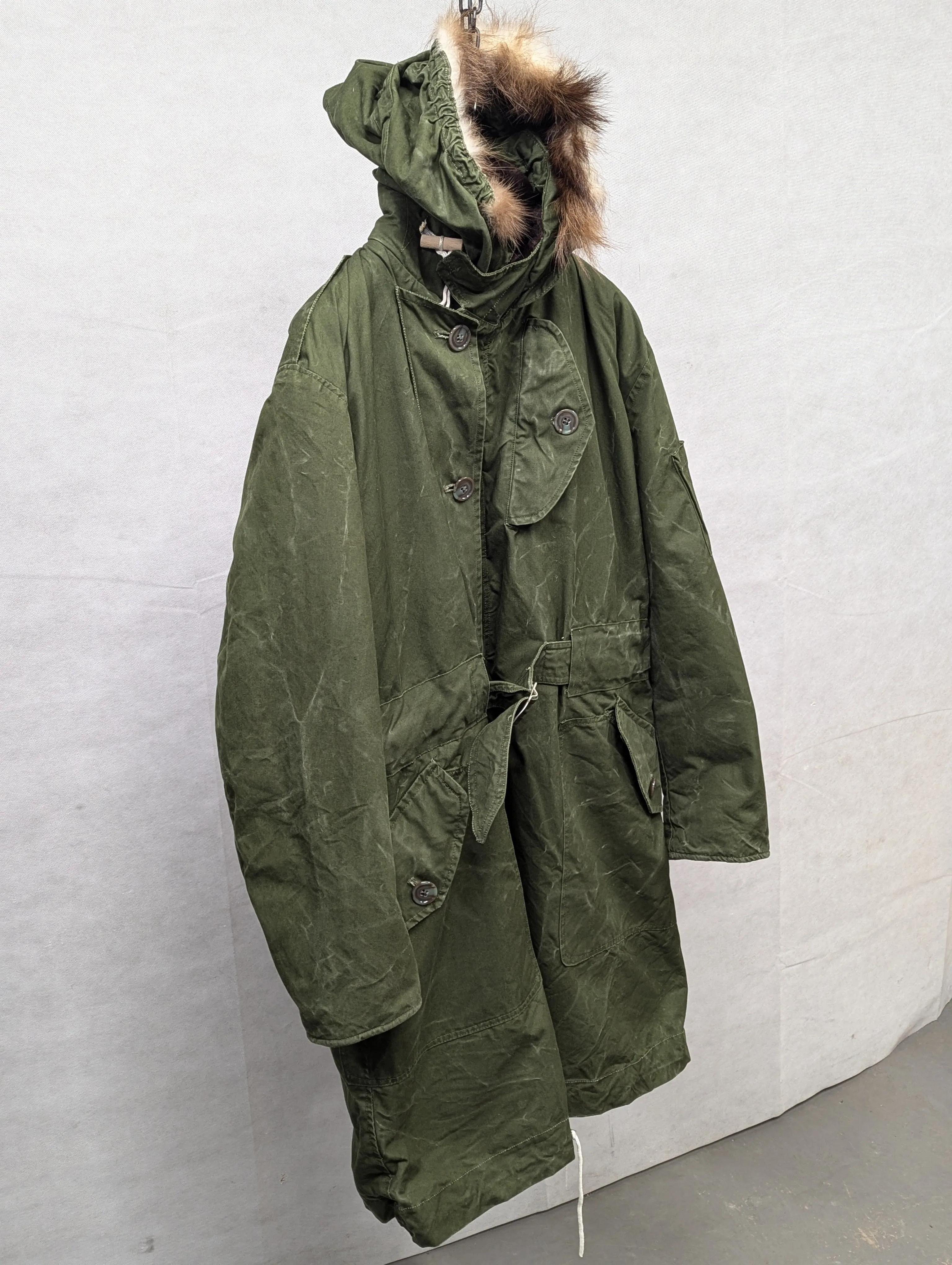 British Army 1951 Pattern Green Ventile Parka Jacket Coat