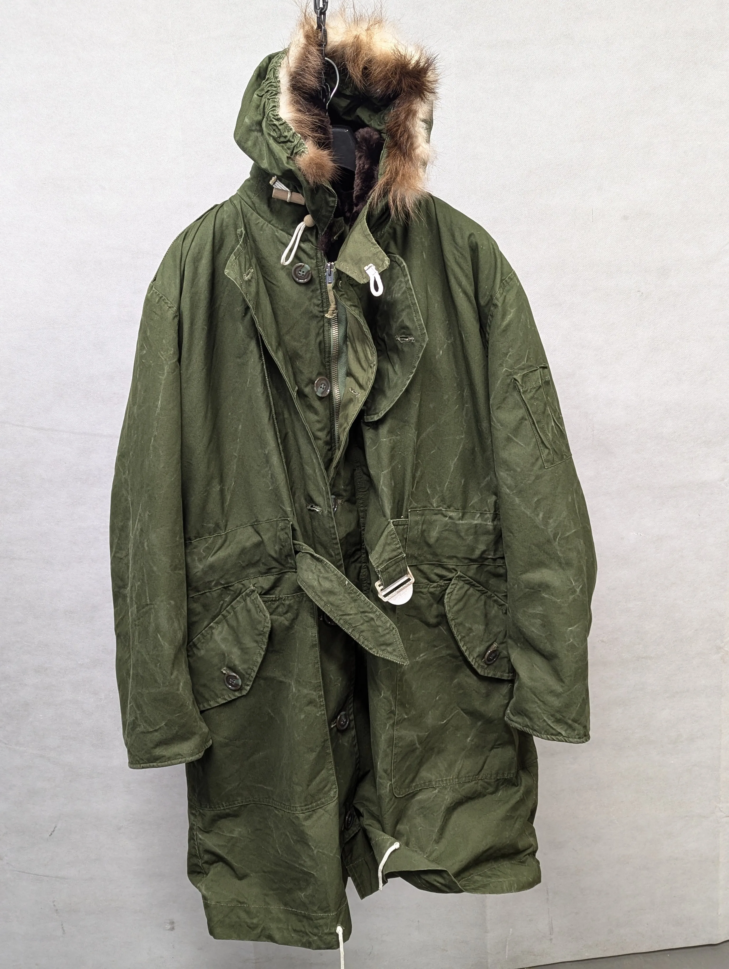 British Army 1951 Pattern Green Ventile Parka Jacket Coat