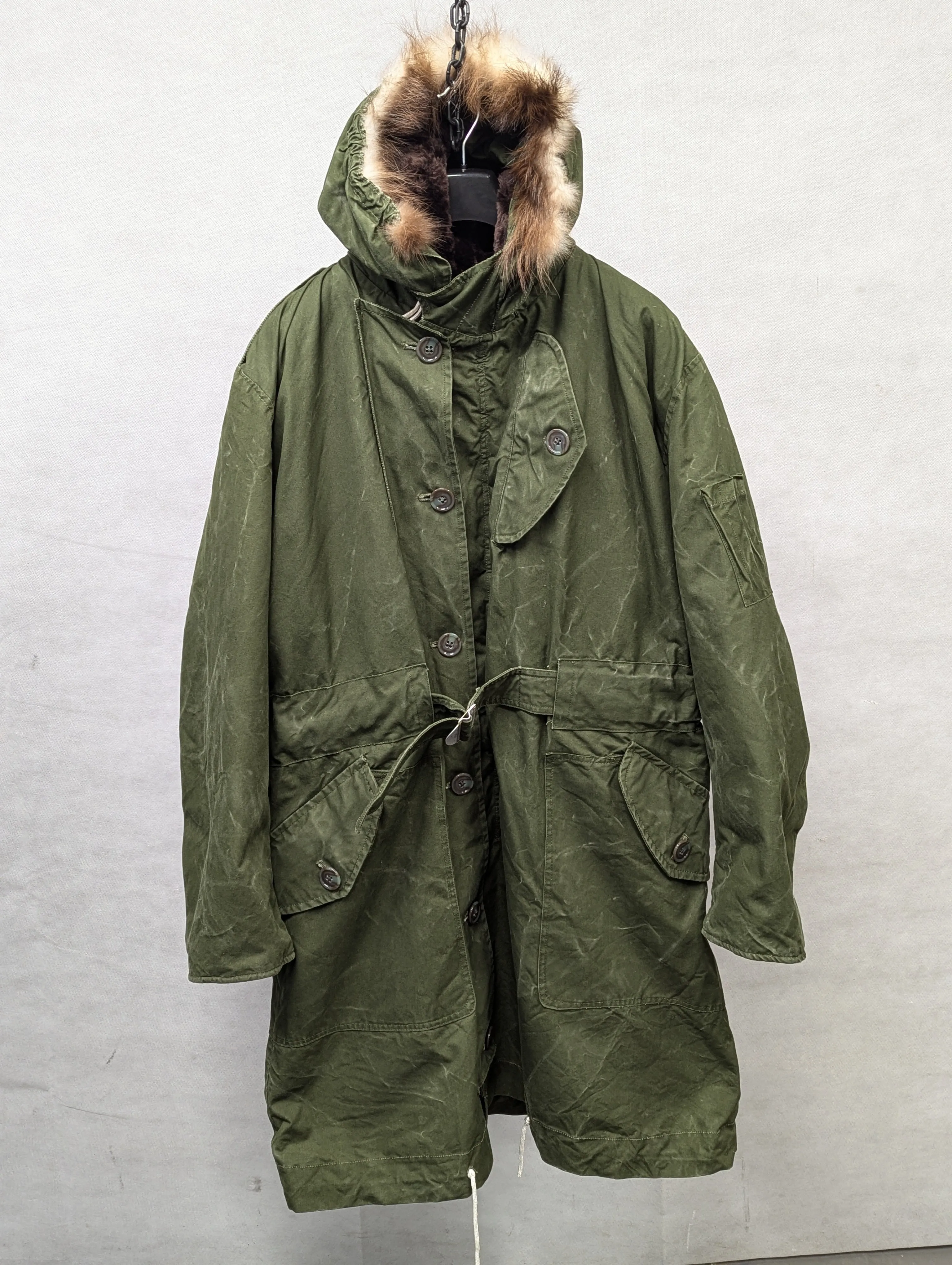 British Army 1951 Pattern Green Ventile Parka Jacket Coat