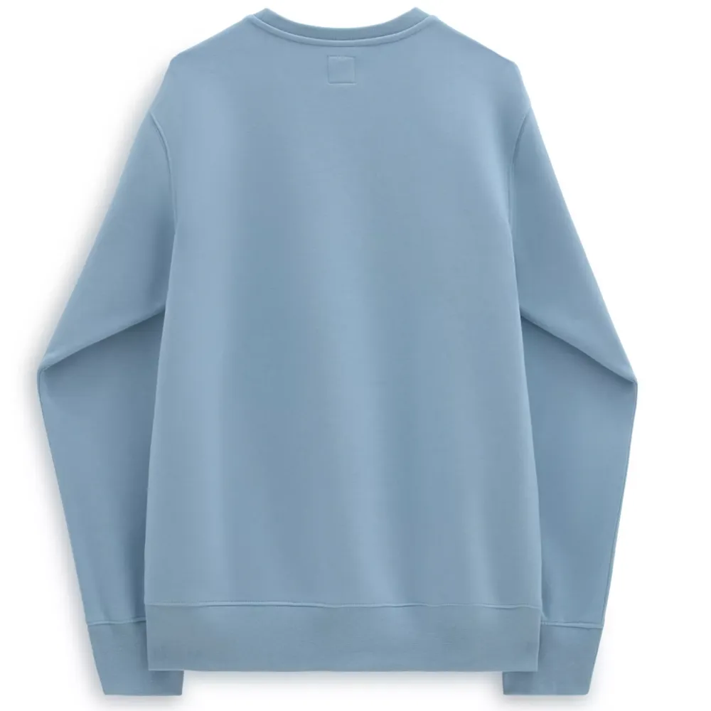 Core Basic Crew Fleece Sweatshirt Dusty Blue