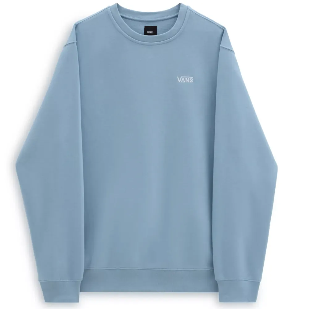 Core Basic Crew Fleece Sweatshirt Dusty Blue