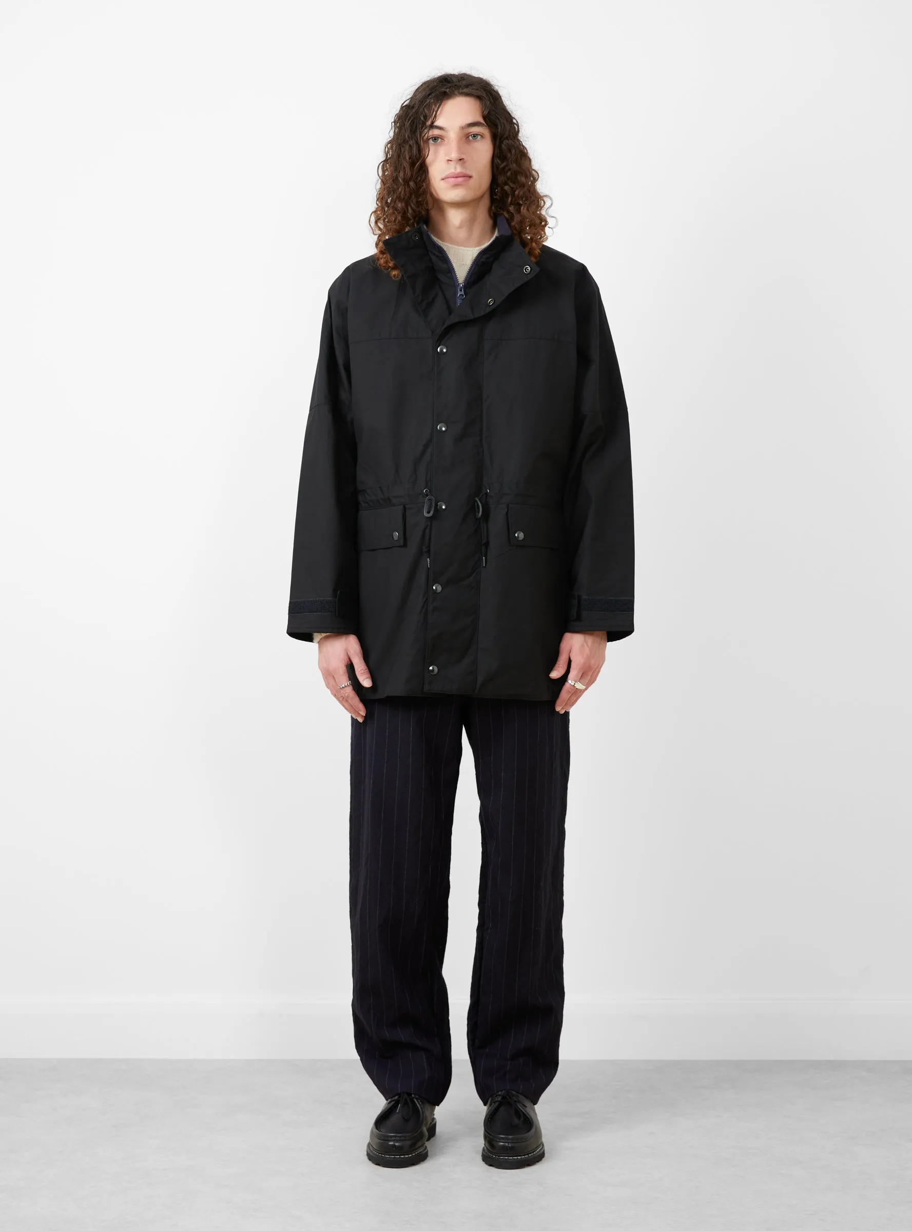 Cotton Field Jacket Black