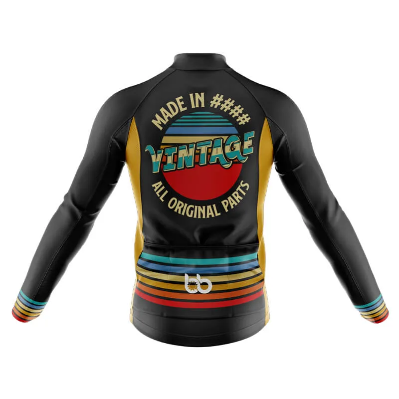 Custom Made in Vintage Thermal Club Jersey (Black)