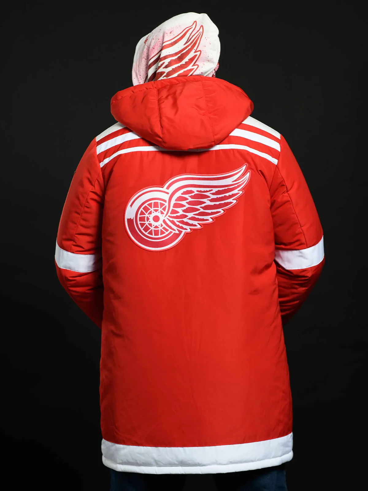 Detroit Red Wings Reversible Parka Jacket