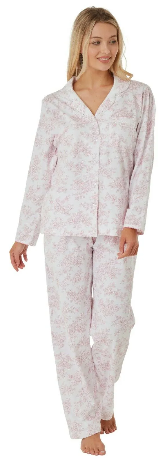 Floral Print Cotton Pyjamas - Marlon