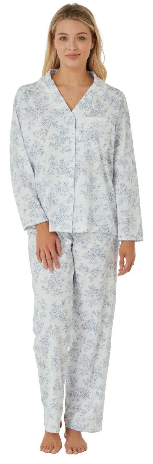 Floral Print Cotton Pyjamas - Marlon