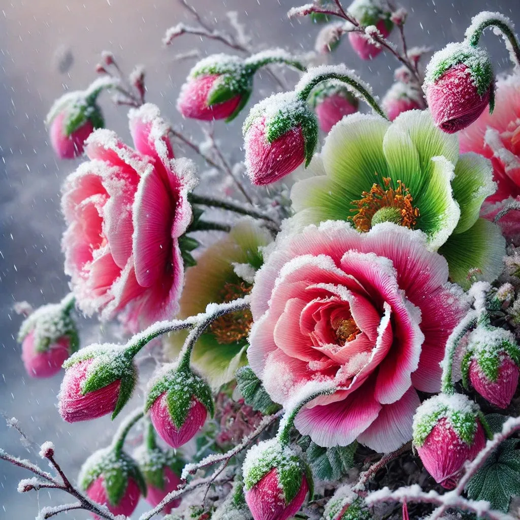 Frosted Petals