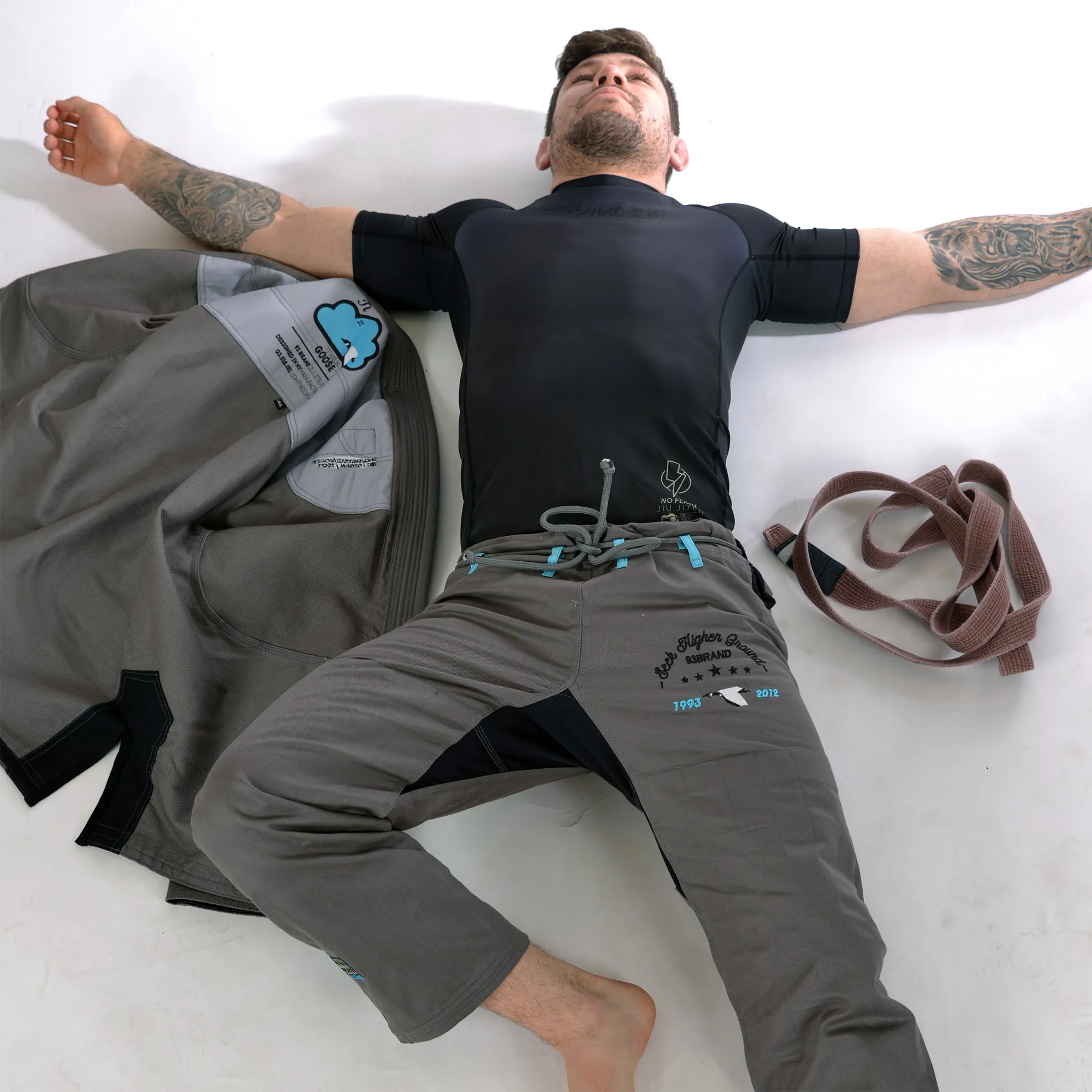 GOOSE TITANIUM Dark Grey Jiu Jitsu Gi