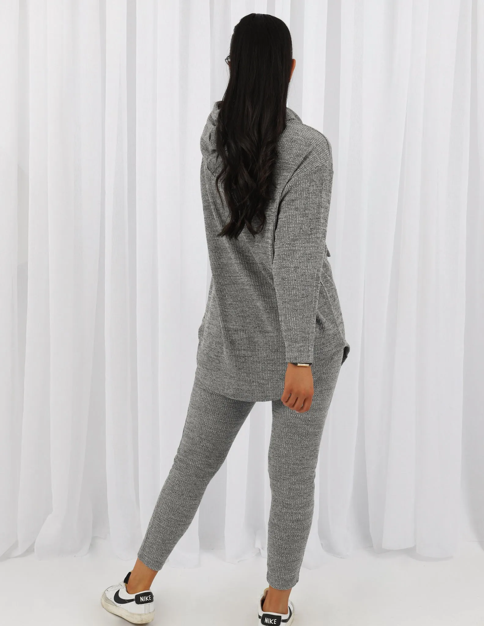 Hoda Hooded Knit Top