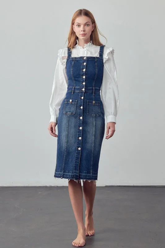 Iris Overall Dress