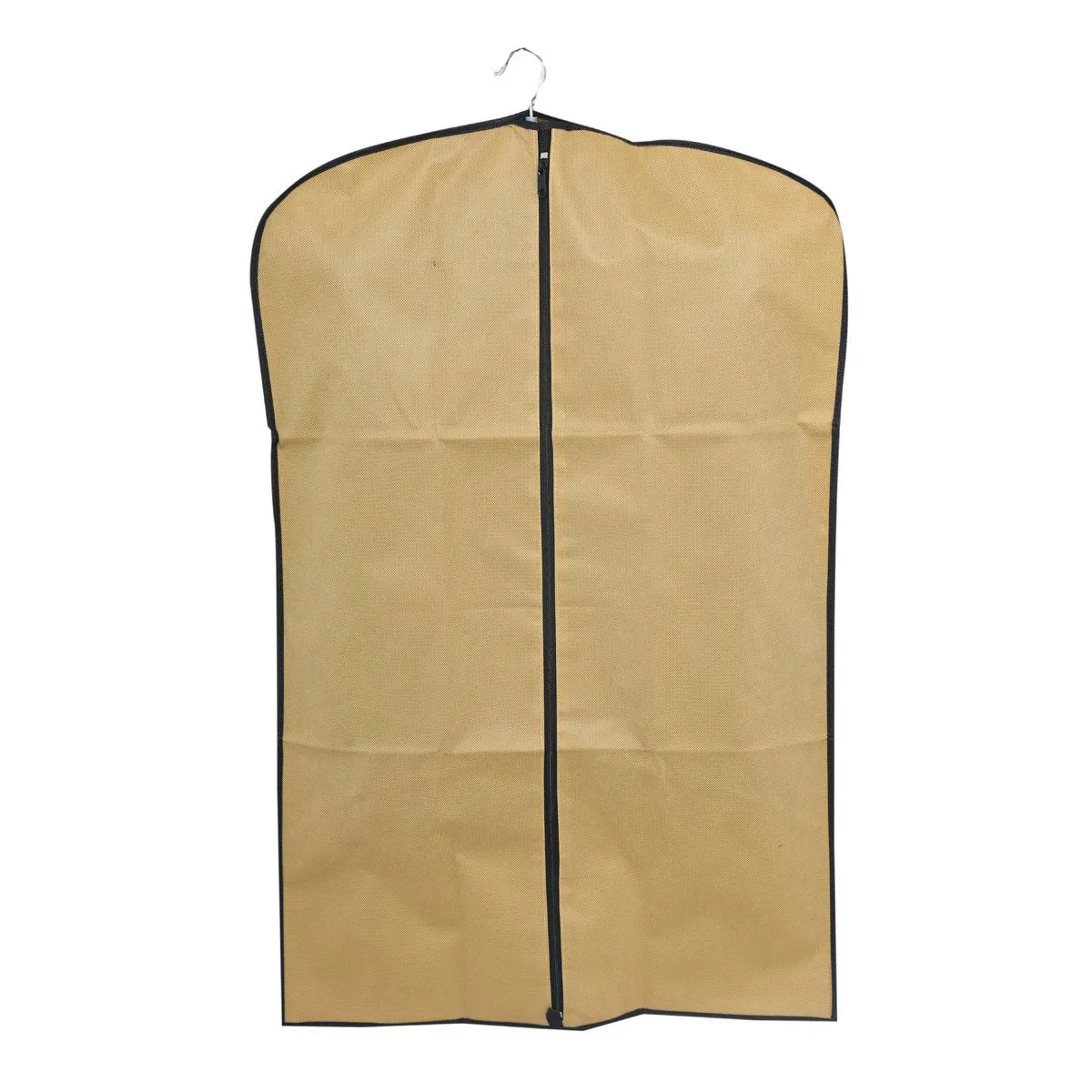 Kuber Industries 2 Piece Non Woven Blazer Cover, Cream