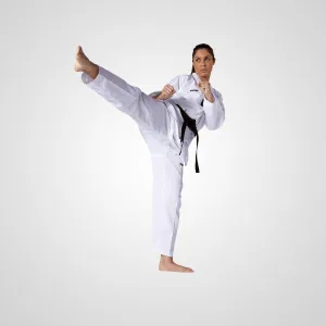 KYORUGI VICTORY DOBOK (WHITE NECK)