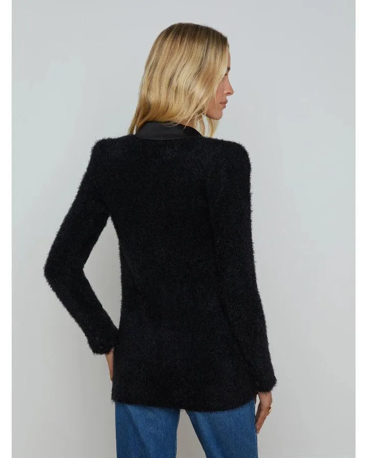 L'Agence Baileigh Textured Knit Blazer