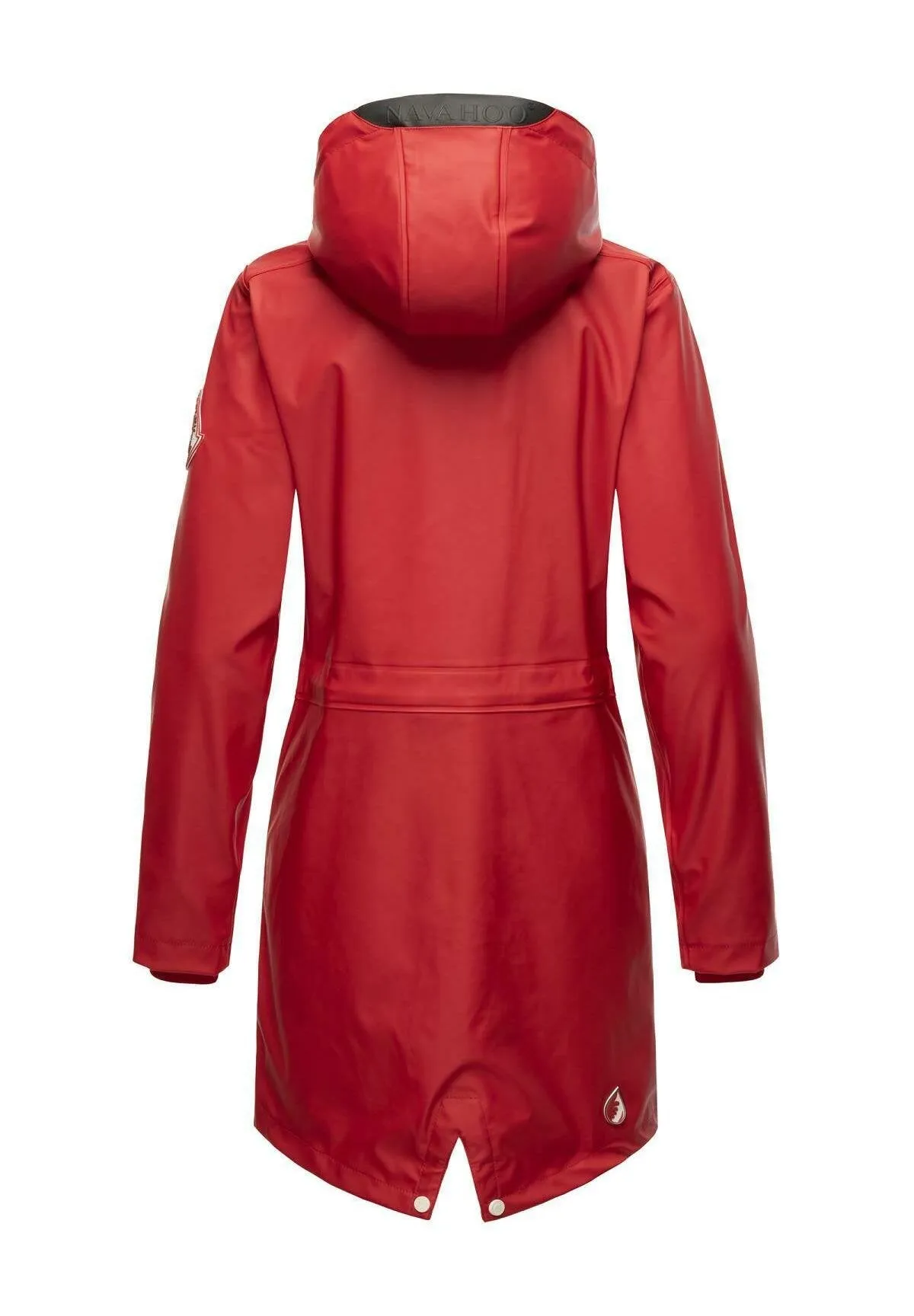 Navahoo parka with hood, red