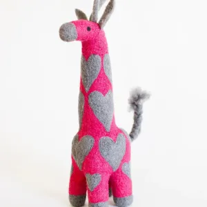 Needle Felted Giraffe