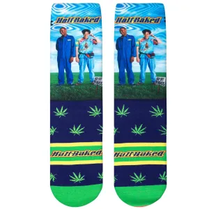 Odd Sox Men's Crew Socks - Thurgood & Brian (Half Baked)