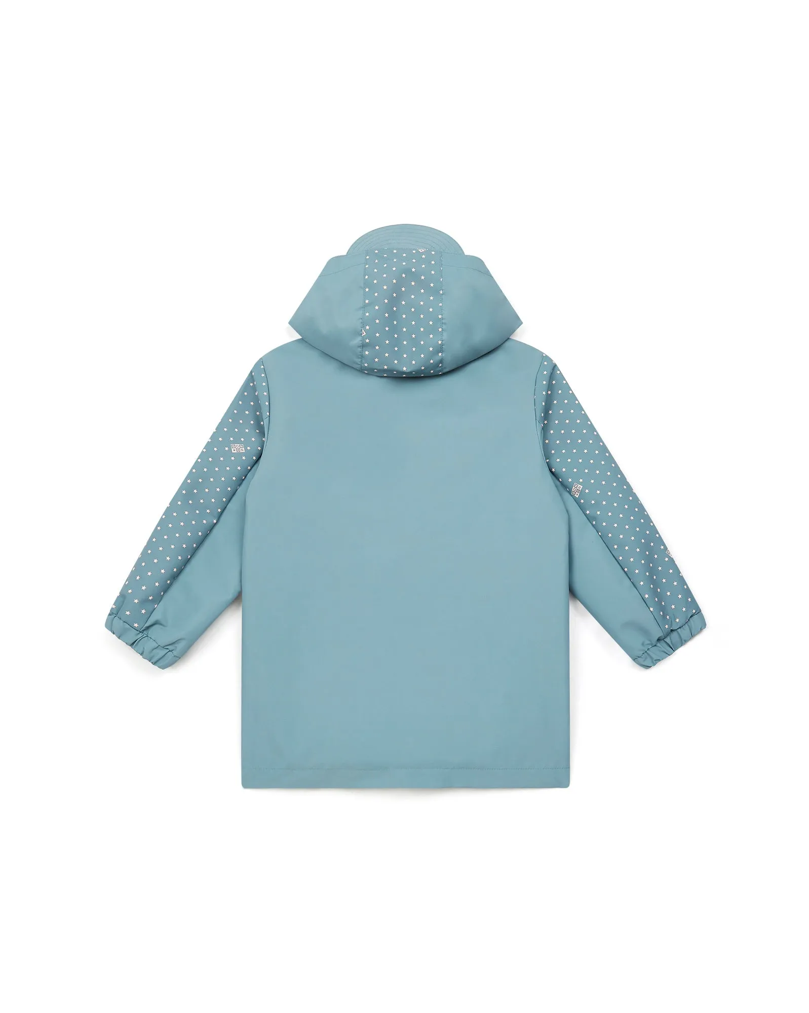 Parka Bleu Capuche