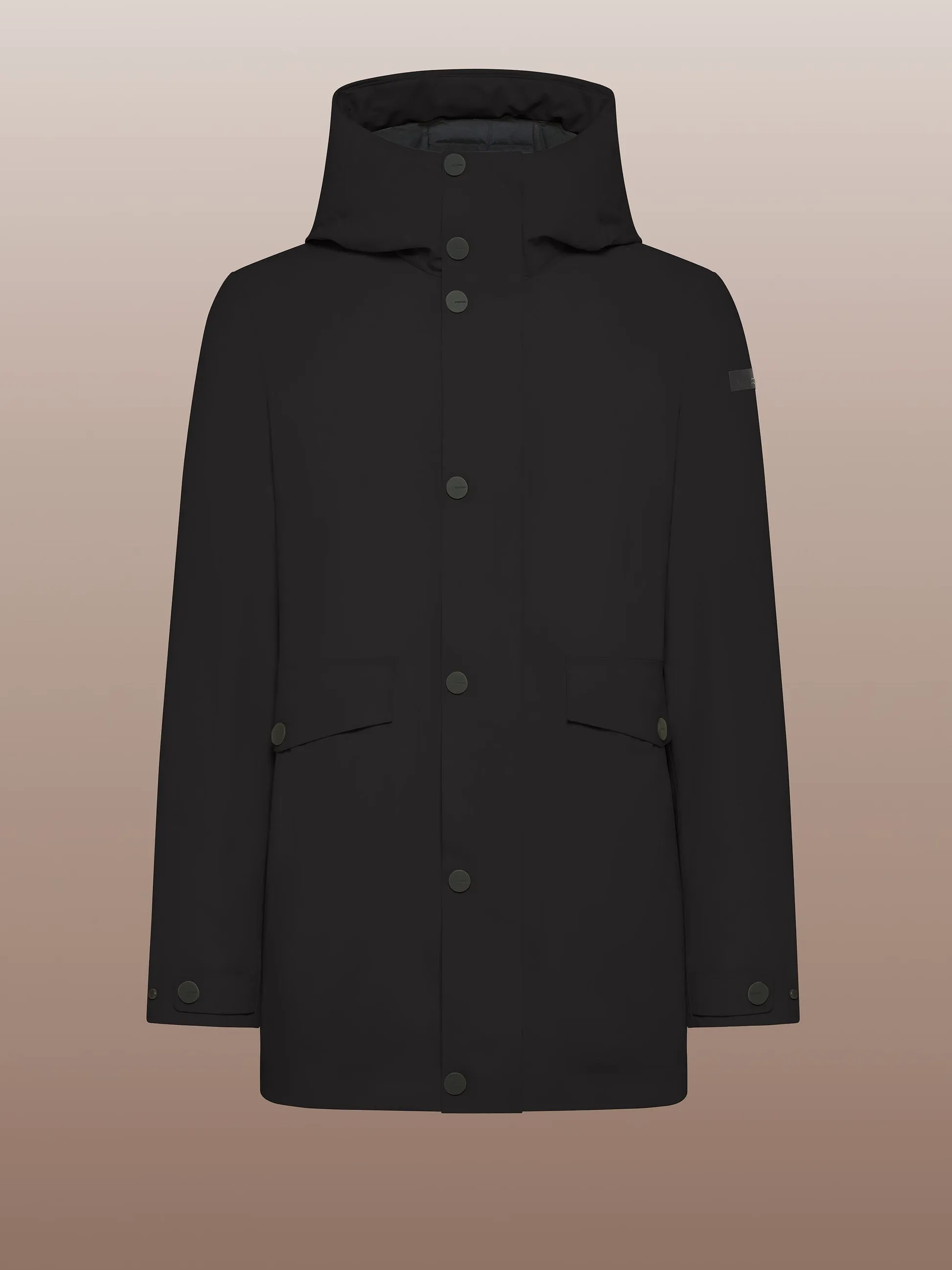 Rrd Egg Floating Parka Nero Uomo