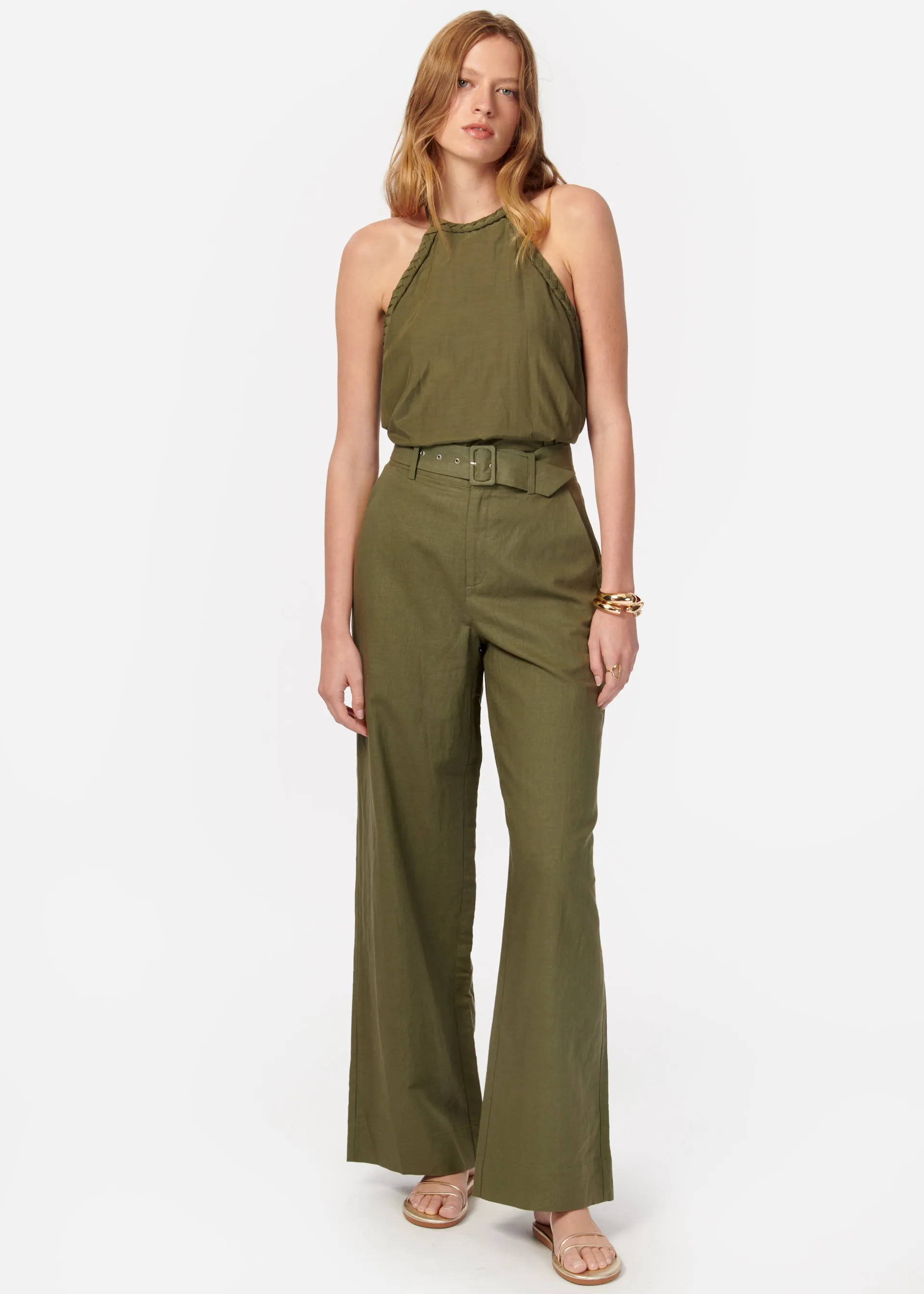 Sivan Wide Leg Pant Sencha