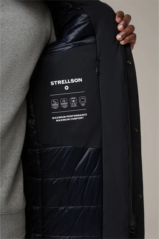 Stellson - Hooded Flex Cross Parka, Navy