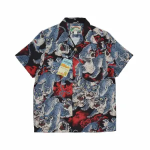 Tropical Aloha Short Sleeve Hawaiian Shirts for Men - One Hundred Tigers