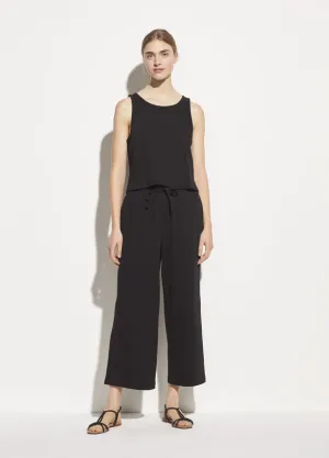 Vince - Cropped Wide Leg Pant in Black