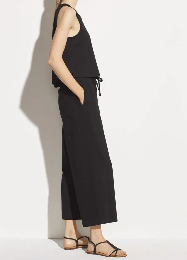 Vince - Cropped Wide Leg Pant in Black