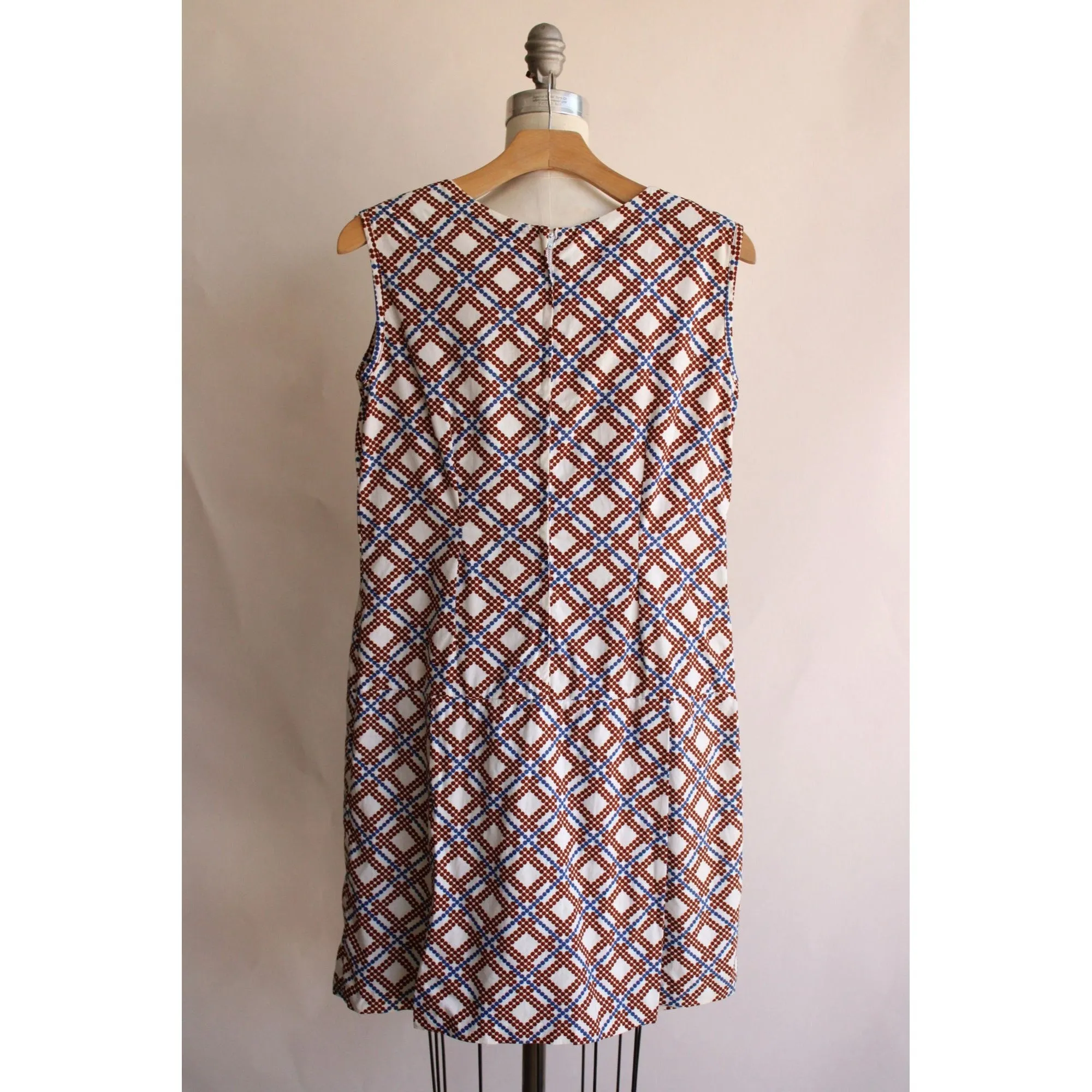 Vintage 1960s Mod Polka Dot Romper or Playsuit