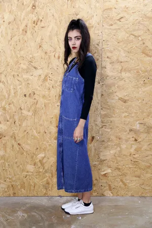 Vintage 90s Denim Midi Dress