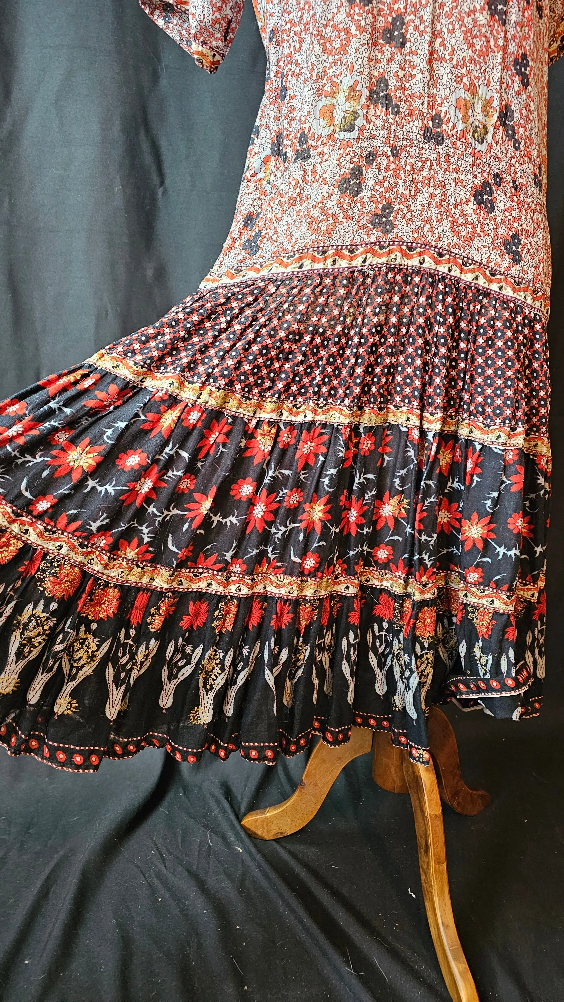 Vintage Indian cotton dress 10