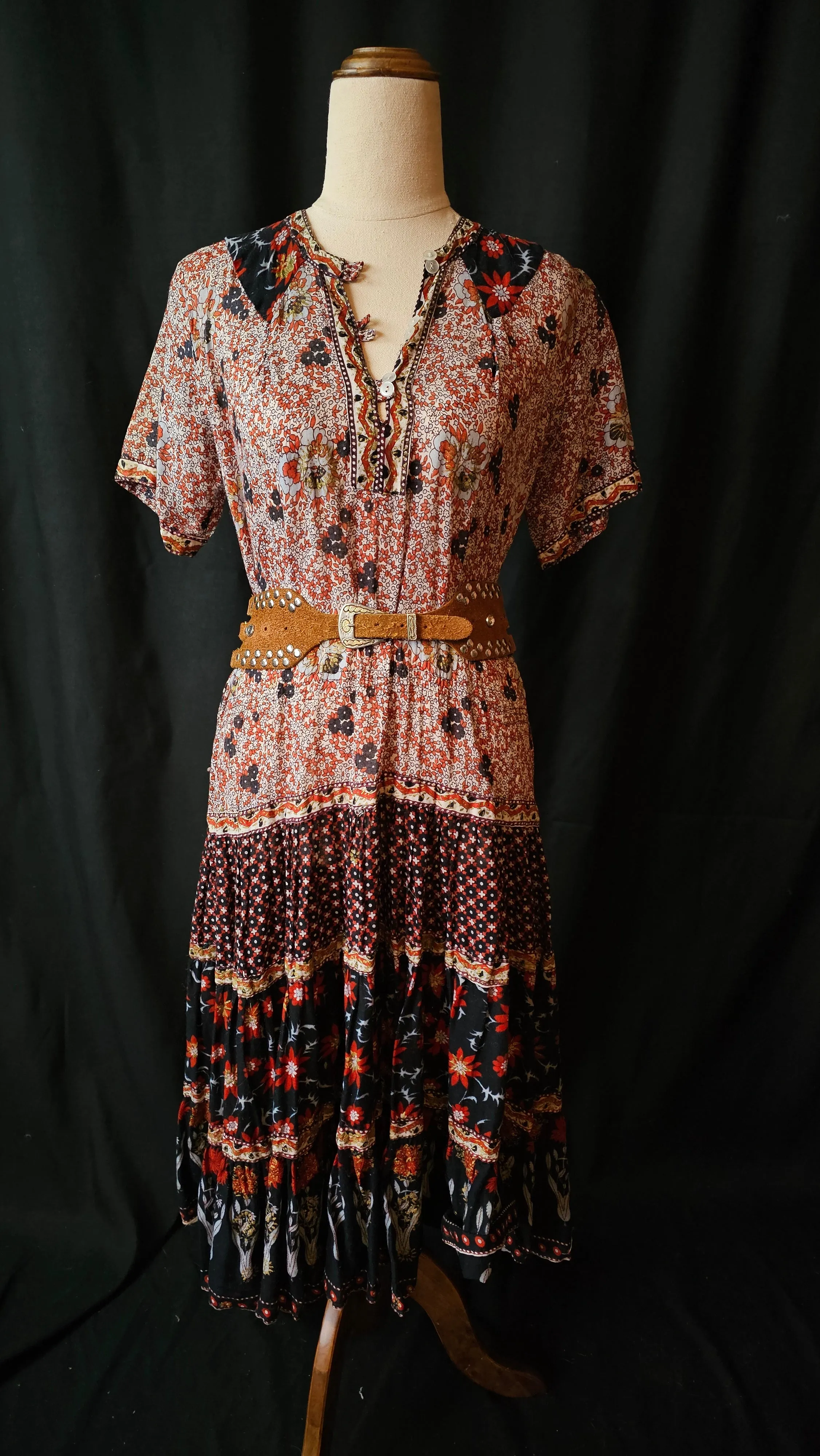 Vintage Indian cotton dress 10