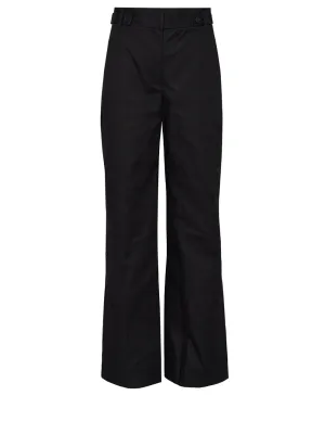 Wide Leg Pleated Trouser