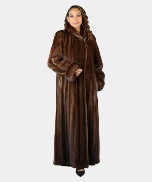 Women's Demi Buff Mink Fur Coat