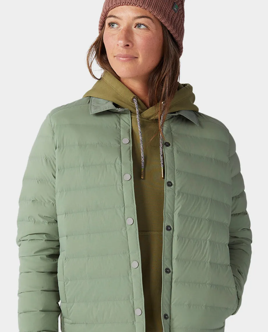 Women's Skillet Stretch Down Shirt Jacket